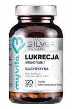 Zdjęcie MyVita Lukrecja Ekstrakt kaps. 120 kaps.