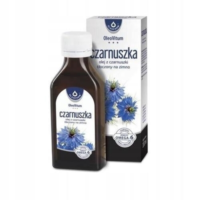 Zdjęcie Czarnuszka Olej z czarnuszki 100ml OLEOFAR