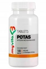 Zdjęcie MyVita Potas tabl. 100 tabl.