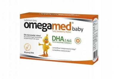 Zdjęcie Omegamed Baby DHA  0+ 30 kapsułek Polski Lek
