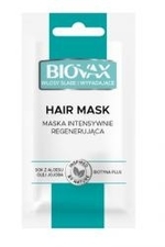 Zdjęcie L'Biotica Biovax Maseczka włosy słabe aloes, olej jojoba 20ml