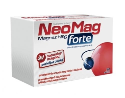 Zdjęcie NeoMag Forte 50 tabletek