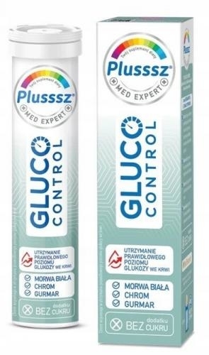 Zdjęcie Plusssz Gluco Control tabl.mus. 20 tabl.
