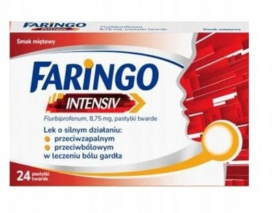 Zdjęcie Faringo Intensiv pastyl.twarde 8,75mg 24pa