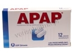 Zdjęcie Apap 0,5 g 12 tabletek
