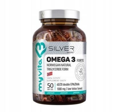 Zdjęcie MyVita Omega 3 Forte kaps. 50 kaps.