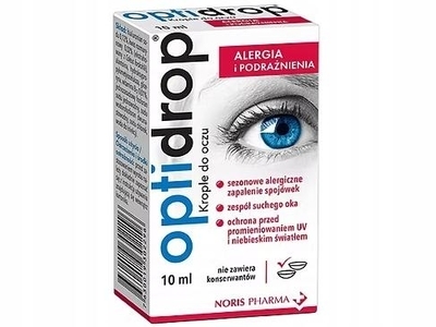 Zdjęcie Optidrop alergia i podrażnienia 10 ml RADA