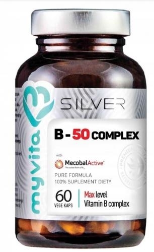 Zdjęcie MyVita SILVER B-50 Complex 60kaps.