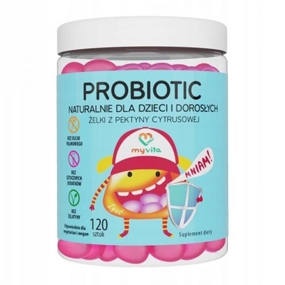 Zdjęcie MyVita Probiotic żelki 120 szt.