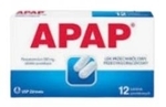 Zdjęcie Apap 0,5 g 12 tabletek