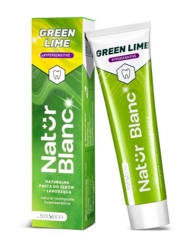 Zdjęcie Sylveco Natur Blanc Green Lime Pasta do zę
