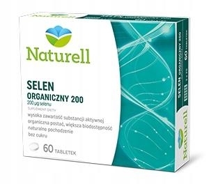 Zdjęcie NATURELL Selen Organiczny 200 tabl. 60tabl