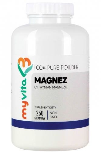 Zdjęcie MyVita Cytrynian magnezu prosz. 250 g