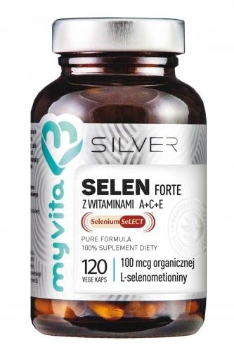Zdjęcie MyVita SILVER Selen FORTE 120kaps.