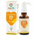 Zdjęcie MyVita Witamina D3 4000iu 30ml