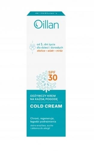 Zdjęcie Oillan Krem odżywczy SPF30 50ml