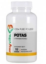 Zdjęcie MyVita Potas (Cytrynian) prosz. 100 g