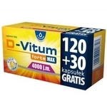 Zdjęcie D-Vitum forte Max 4000 j.m. 150 kapsułek
