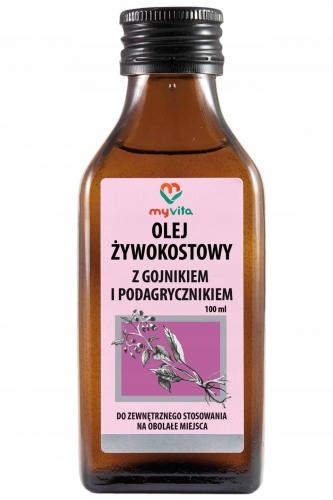 Zdjęcie MyVita Olej żywokostowy z gojnikiem 100ml