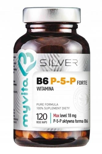 Zdjęcie MyVita Witamina B6 P-5-P Forte 120kaps.