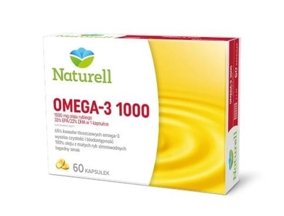 Zdjęcie NATURELL Omega-3 1000 kaps. 60 kaps.