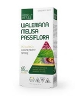 Zdjęcie Waleriana Melisa Passiflora 60kaps. Medica