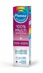 Zdjęcie Plusssz 100% Multiwitamina + Żeń-Szeń 20ta