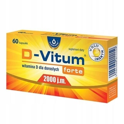 Zdjęcie D-Vitum Forte 2000 j.m. 90 kaps.