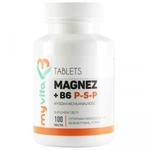 Zdjęcie MyVita Magnez + B6 P5P 100tabl.