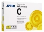 Zdjęcie Witamina C 200mg 50tabl. APTEO