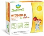 Zdjęcie NATURELL Witamina D dla dzieci tabl. 60tab