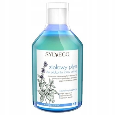 Zdjęcie SYLVECO Ziołowy płyn do pł. j.ust. 500ml