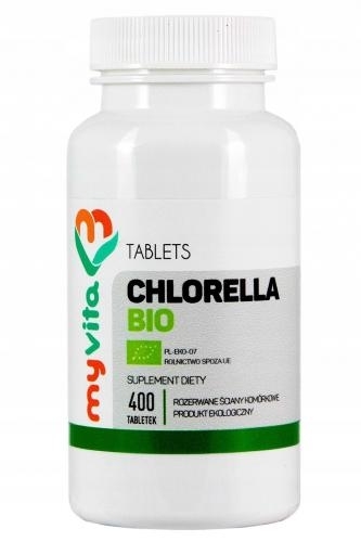 Zdjęcie MyVita Chlorella BIO tabl. 400 tabl.