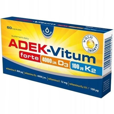 Zdjęcie ADEK-Vitum Forte kaps. 60 kaps.