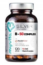 Zdjęcie MyVita SILVER B-Complex 120 kaps