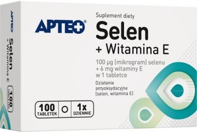 Zdjęcie Selen + Wit.E Apteo tabl. 100 tabl.