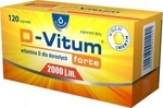 Zdjęcie D-Vitum forte 2000 j.m. 120+30 kapsułek