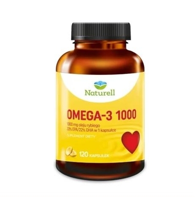 Zdjęcie Naturell Omega-3 1000 kaps. 120 kaps.