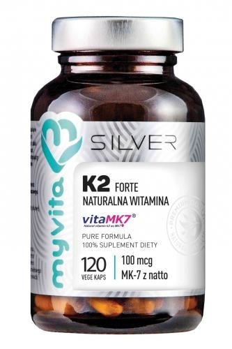 Zdjęcie MyVita SILVER K2 Forte 120 kaps.