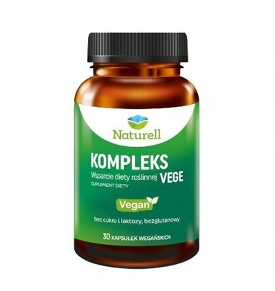 Zdjęcie Naturell Kompleks Vege kaps. 30 kaps.