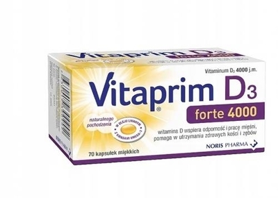 Zdjęcie Vitaprim D3 Forte 4000 70 kapsułek