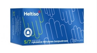 Zdjęcie Rękawice nitrylove S 100szt. Heltiso 