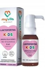 Zdjęcie MyVita Laktoferyna KIDS krop. 8 ml